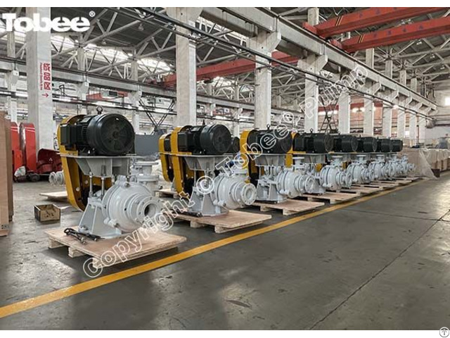 Tobee® 3 2 Cah Slurry Pump With Cv Drive Arrangement Used For Mineral Processing Plant