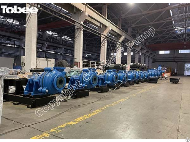 Tobee® 2 1 5 B Ah Slurry Pumps Are Excellent Solutions In The Mineral Processing Industry