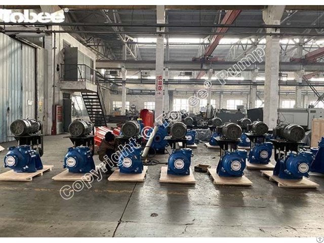 Tobee® 3x2c Ah Mineral Slurry Transfer Pumps With Motors