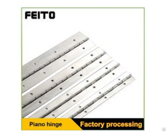 Heavy Duty Continuous 304 Stainless Steel Piano Hinges Stamping Parts Sheet Metal