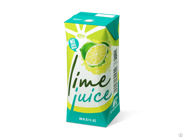 Lime Juice 200ml Aseptic Opt3