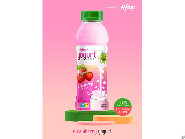 Strawberry Yogurt 330ml Pet