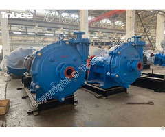 Tobee® Two Sets Of 50zj 50 Slurry Pumps Is Innovative In Hydraulic Design