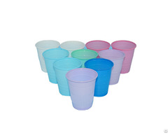 5oz 3gsm Disposable Plastic Dental Cup Clear Or Colored Custom Drinking Cups With Oem Logo