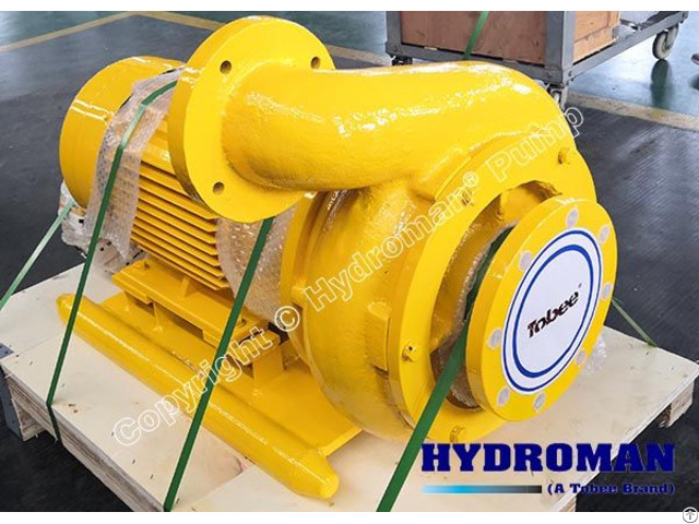 Hydroman™ Microtunneling Slurry Shield Gravel Pump Is A Close Coupled Horizontal