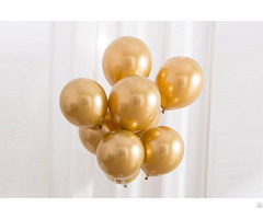 Chrome Rose Gold 10 Inch Balloons