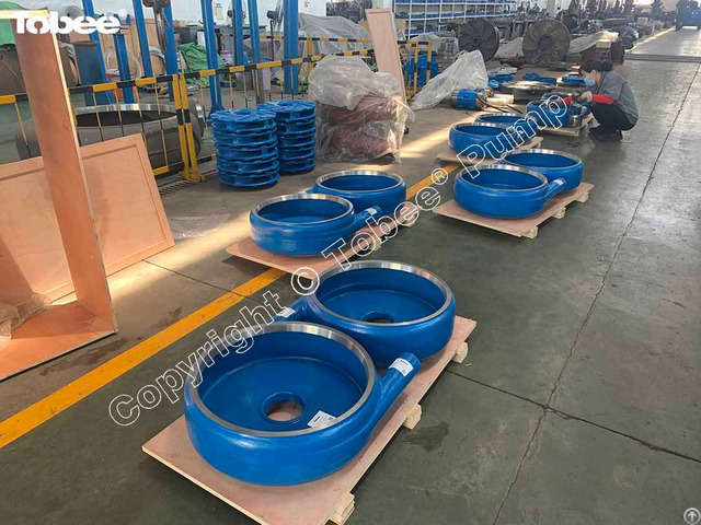 Tobee® 3 2 Dd Hh Slurry Pump Spares Including A05 Impeller Dh2147 Volute Liner