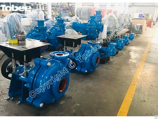 Tobee® 6x4d Ah Centrifugal Heavy Duty Slurry Pumps Used For Mine Drainage In The Coal Mines