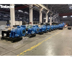 Tobee® 4x3c Ah Horizontal Centrifugal Heavy Duty Slurry Pumps With Rubber Lined Working On Mines