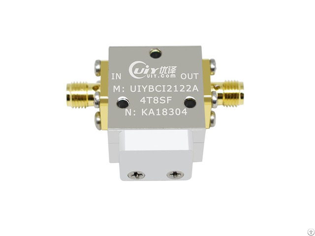 C Band Rf Broadband Isolator 4 0 8 0 Ghz N Sma