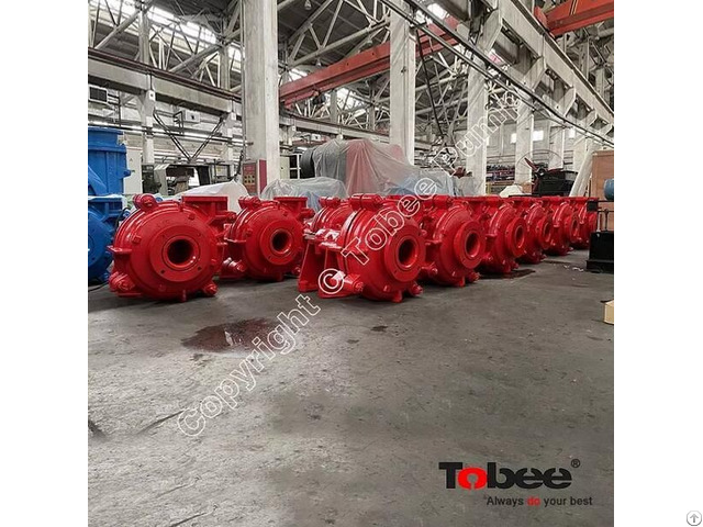 Tobee® 6x4 Dah Slurry Pumps Are Designed For Handling Highly Abrasive