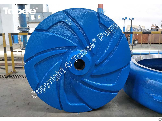 Tobee® Slurry Pump Impeller Is Normally Made Of High Chrome Alloy