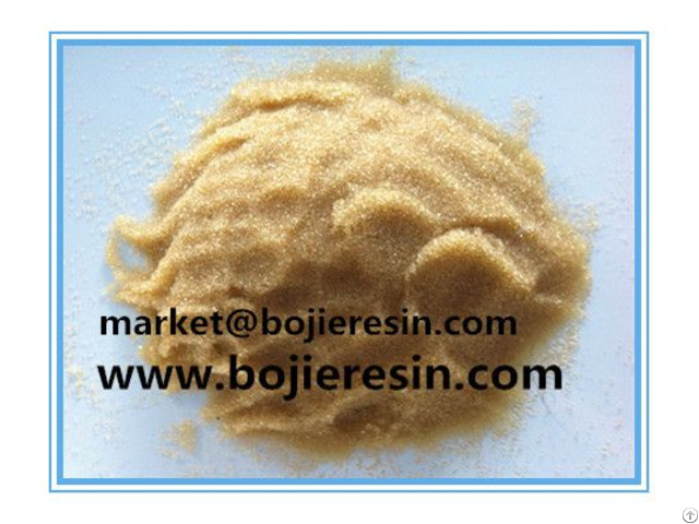 Ion Exchange Resin For Rare Earth Extraction And Purification