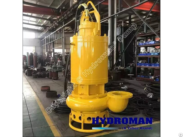 Hydroman™ Submersible Agitator Slurry Pump For Sand Dredging