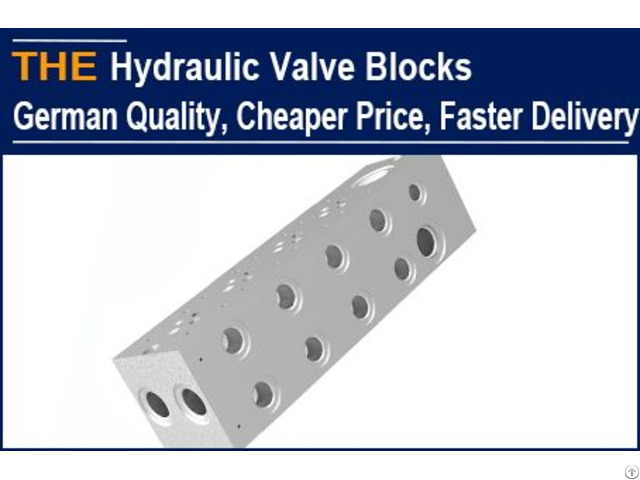 Aak Processed The Hydraulic Valve Blocks With Compound Cutting Tools