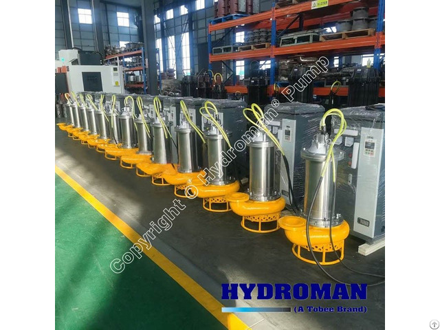 Hydroman™ Electric Submersible Slurry Pump In Stainless Steel For Acid Mine