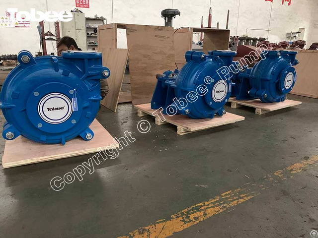 Tobee® 6 4 Rubber Lined Horizontal Slurry Pumps With Gland Packing