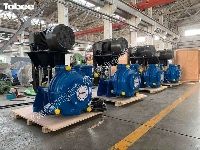 China Tobee Manufactures 6x4d Sludge Slurry Pumps