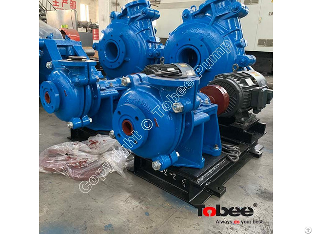 Tobee® Manufactures 1 5x1b Th Centrifugal Mining Slurry Pumps With Dc Motor Drive Type