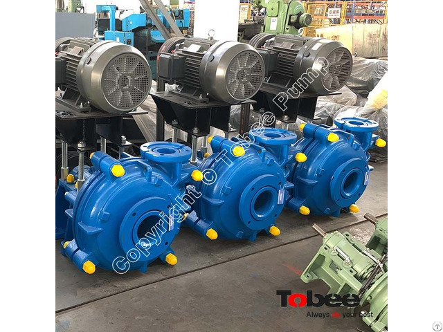 Tobee® Centrifugal Sludge Slurry Pump 6x4d Ah With Cv Drive Type