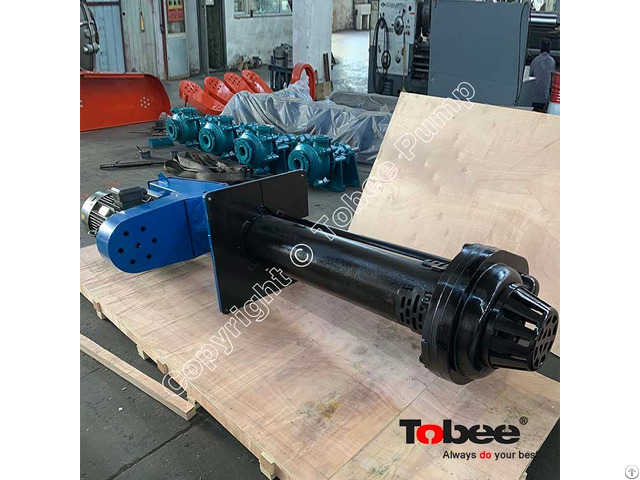 Tobee® Tpr65qv Vertical Slurry Sewage Pump For Mining