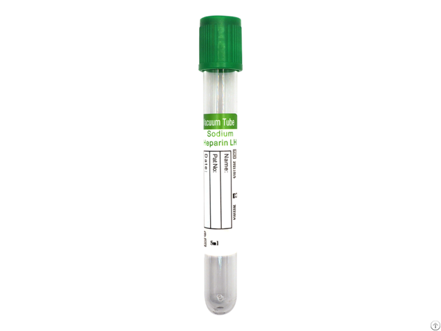 Blood Vacuum Heparin Tube