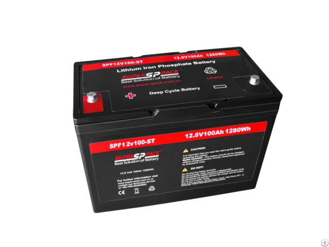 High Quality Deep Cycle Lifepo4 Battery 12v 100ah