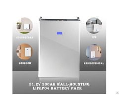 48v 100ah Lifepo4 Packs 5kw Solar Energy Storage Home Powerwall Battery