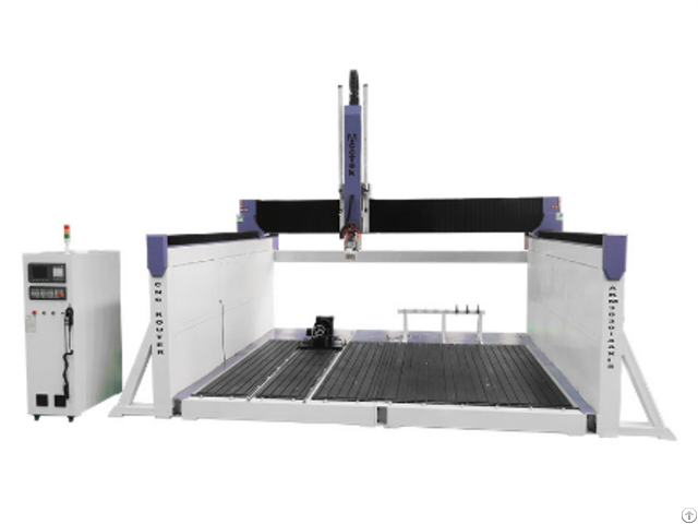 Large Size 4 Axis Cnc Router Machine With Atc