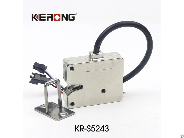 Kerong 12v 24v Mini Keyless Hidden Electric Lock For Metal Locker