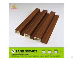 Pvc Land 3sc Plastic Wall Ceiling Panel Fluted Corraguted Cladding