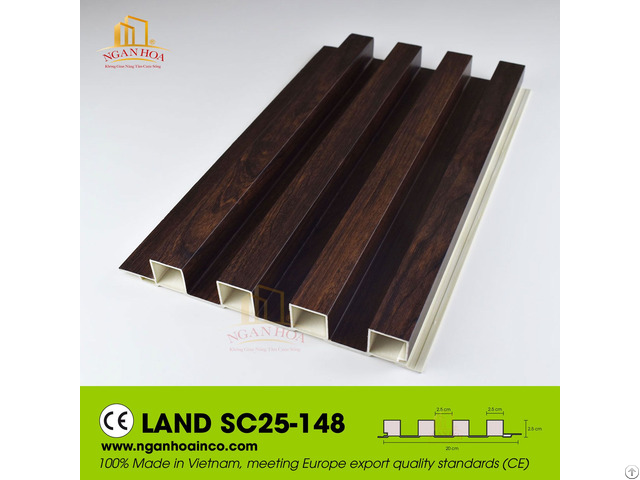 Pvc Land 4sc Plastic Wall Ceiling Panel Fluted Corraguted Cladding