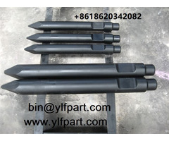 Msb550 Msb600 Msb700 Blunt Wedge Tool Hydraulic Breaker Flat Rod Moil Point