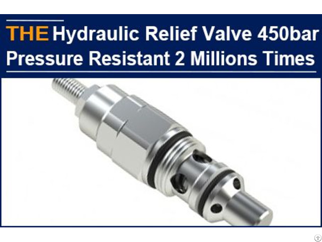 Aak Hydraulic Relief Valve Is 450bar High Pressure Resistant