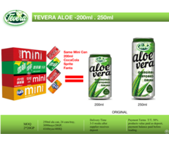 Tevera Aloe Vera Drink 200ml Aluminum Canned