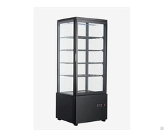 Sided Glass Refrigerated Standing Display Cooler