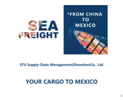 Freight Agent Sea Shipping From China To Mexico By Ddp