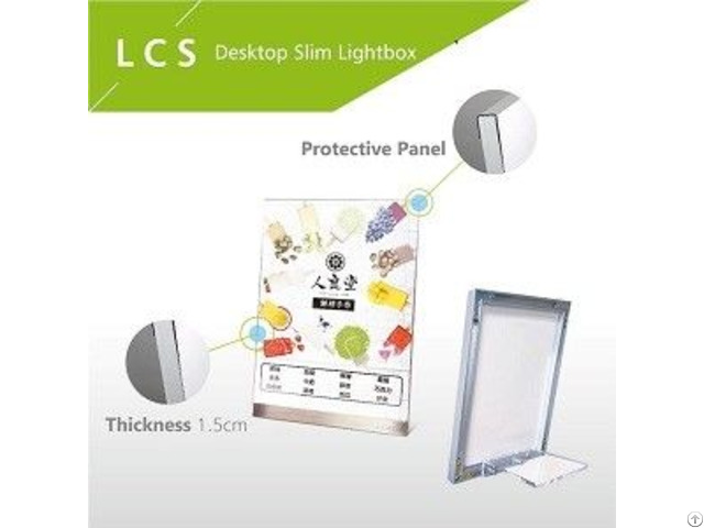 Led Slim Light Box Desktop