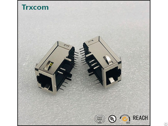 1000m Low Profile Rj45 Connector With Magnetic