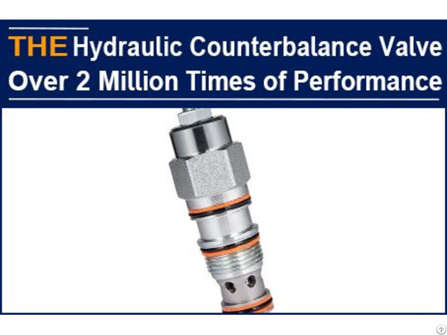 For The Hydraulic Counterbalance Valve With A Service Life Of 2 Million Times