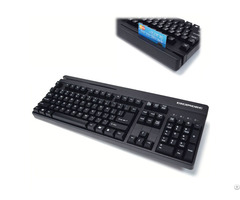 Heavy Duty Keyboard With Magnetic Stripe Card Reader