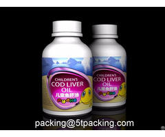 My Dha Children S Cod Liver Oil Bottle Use Plastic Adhesive Labels
