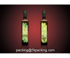 Extra Virgin Olive Oil Glass Bottle Labels