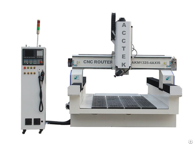 Cnc Router 4 Axis Woodworking Machine