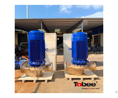 Tobee® High Effective Bronze Impeller And Casing Vertical Inline Seawater Desalination Pump