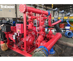 Tobee® Fire Fighting Centrifugal Water Pump With Diesel Driven Was Testing