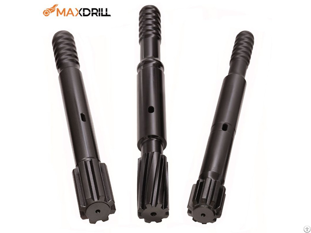 Maxdrill Adaptador De Vástago 440 Mm R32 R38 T38 Para Piezas Montabert Hc80