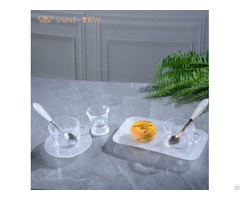 Home Decor Designer Customization With Snack Holder And Decorative Trays Cups Set