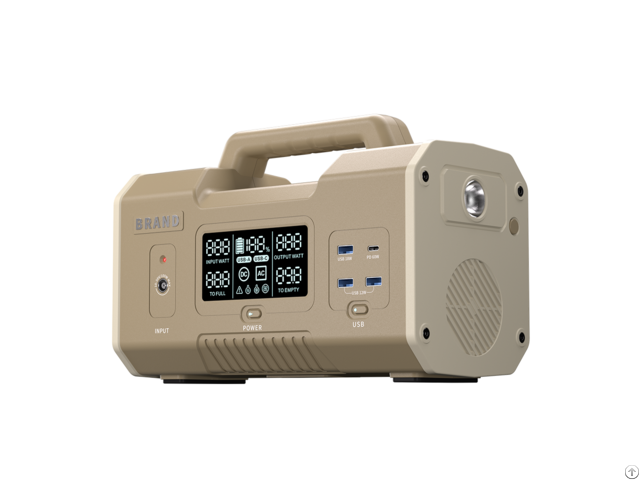 300w Camping Outdoor Ac110v Mobile Portable Power Station With Wireless Speaker