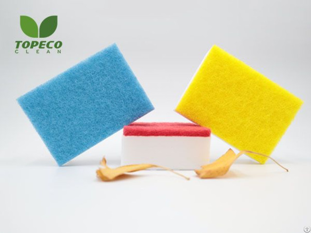 Heavy Duty Scrub Melamine Foam Kitchen Cleaning Sponge